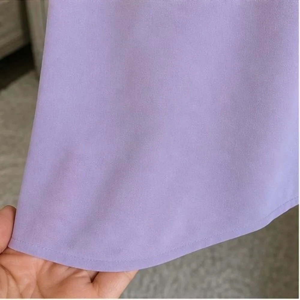 Taupe V Neck Top